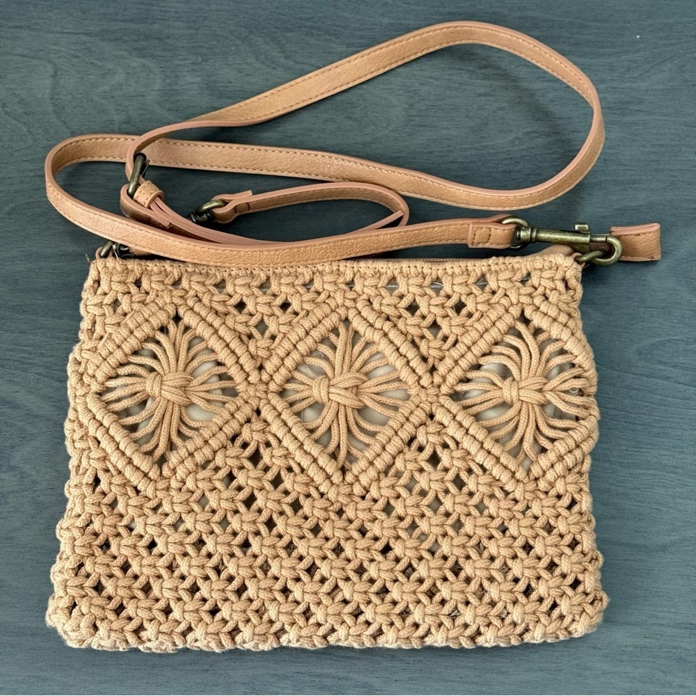 Sonoma Goods For Life Kaia Rope Crossbody Bag - Picture 3 of 11